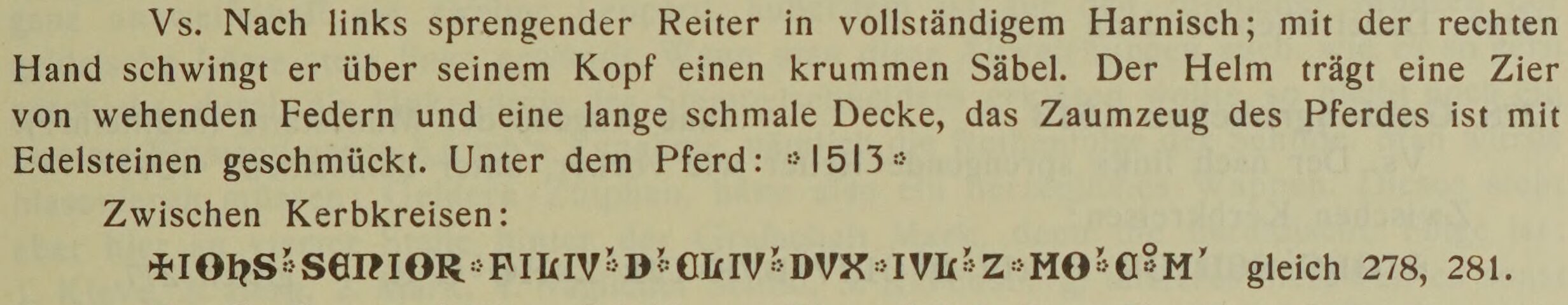Scan-Ausschnitt der Vorderseite zu Katalognummer 277