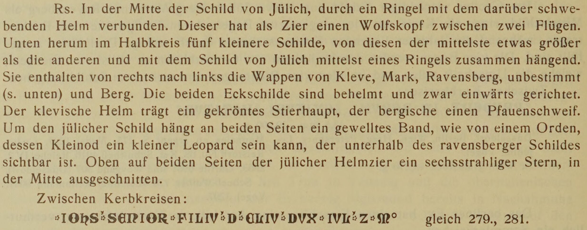 Scan-Ausschnitt der Rückseite zu Katalognummer 278