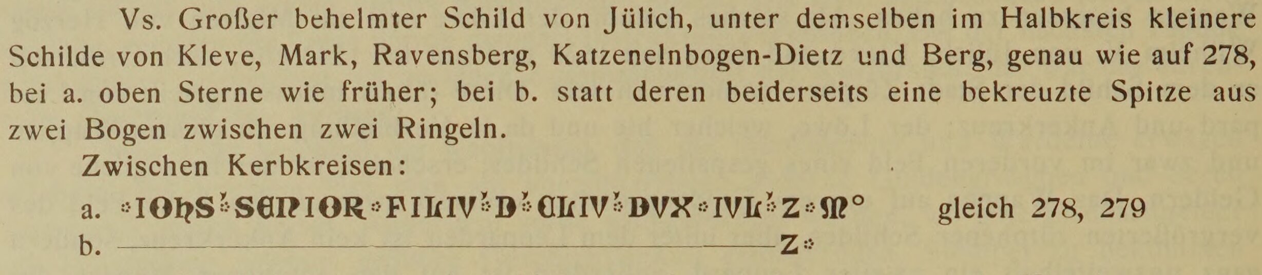 Scan-Ausschnitt der Vorderseite zu Katalognummer 281