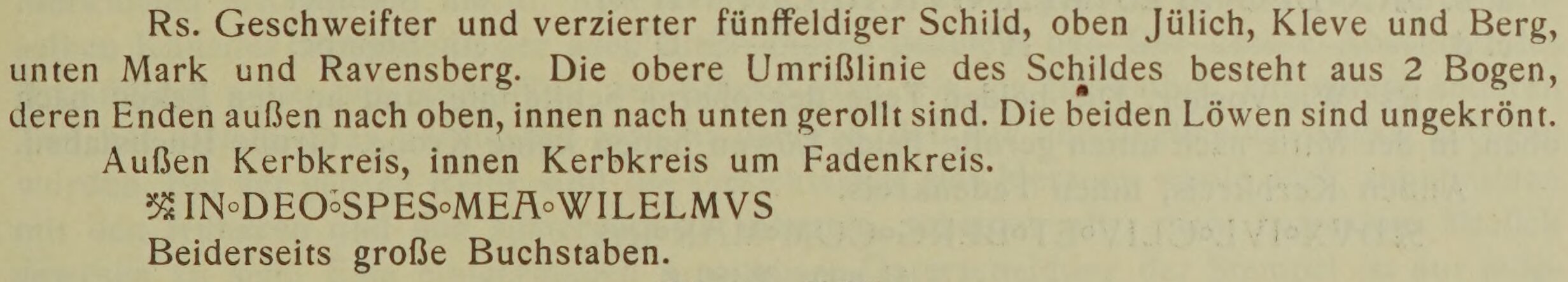 Scan-Ausschnitt der Rückseite zu Katalognummer 287