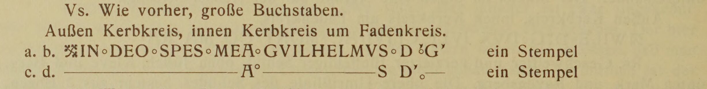 Scan-Ausschnitt der Vorderseite zu Katalognummer 289