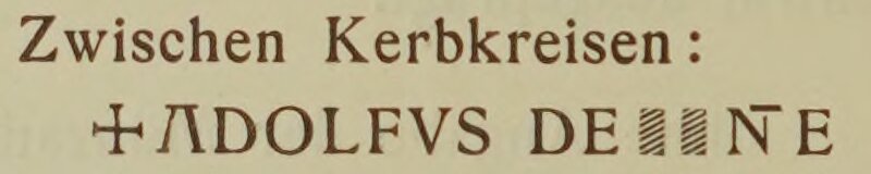 Scan-Ausschnitt der Vorderseite zu Katalognummer 3