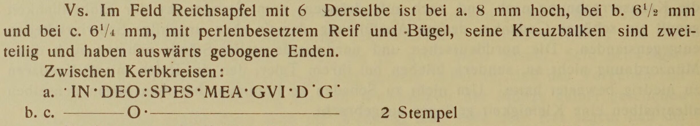 Scan-Ausschnitt der Vorderseite zu Katalognummer 321