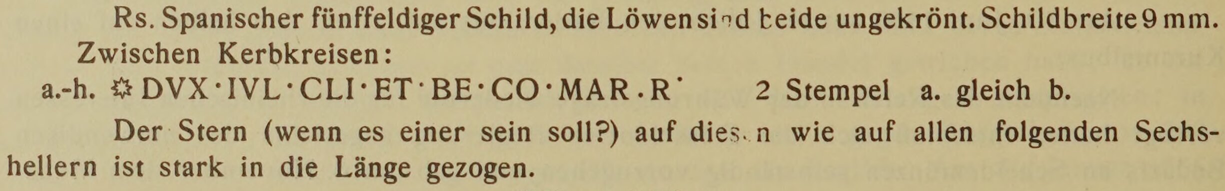 Scan-Ausschnitt der Rückseite zu Katalognummer 321