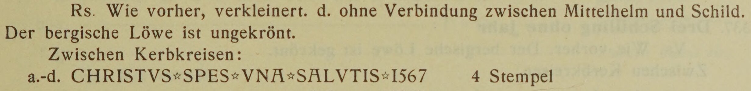 Scan-Ausschnitt der Rückseite zu Katalognummer 333