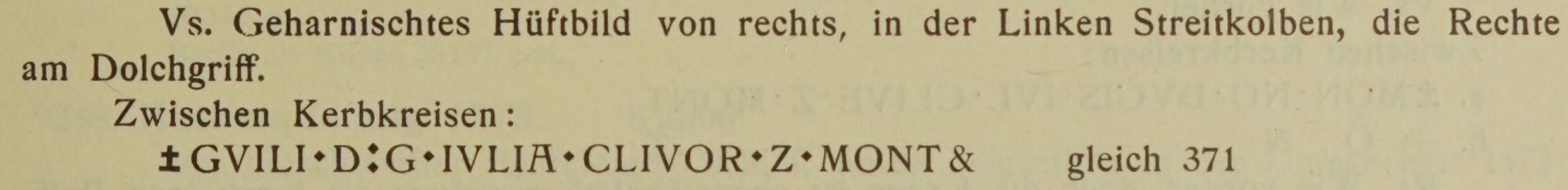 Scan-Ausschnitt der Vorderseite zu Katalognummer 351