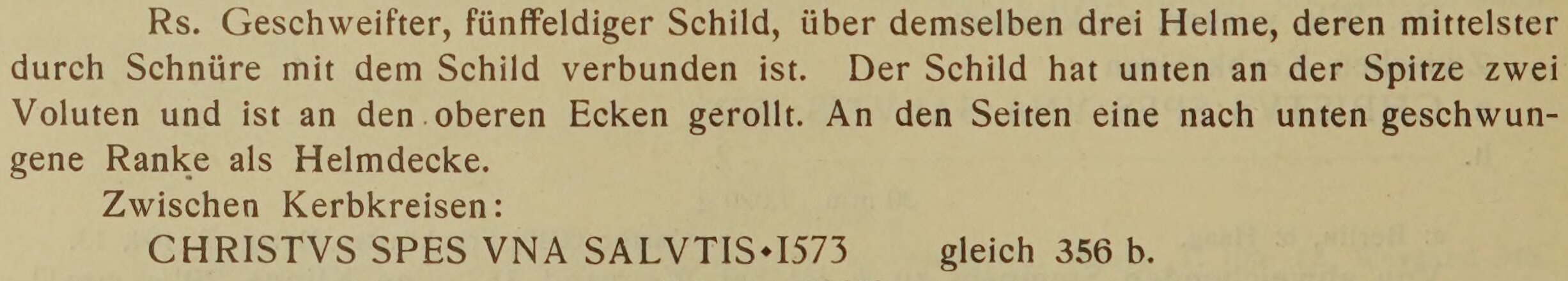 Scan-Ausschnitt der Rückseite zu Katalognummer 355