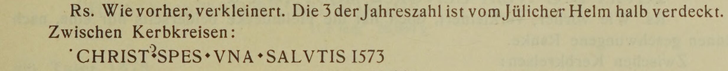 Scan-Ausschnitt der Rückseite zu Katalognummer 357