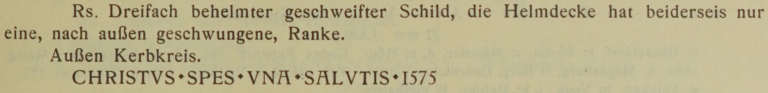 Scan-Ausschnitt der Rückseite zu Katalognummer 364