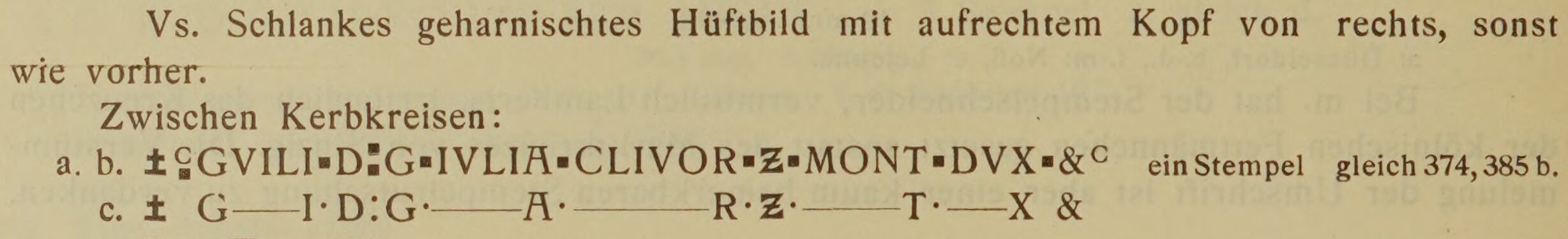 Scan-Ausschnitt der Vorderseite zu Katalognummer 399