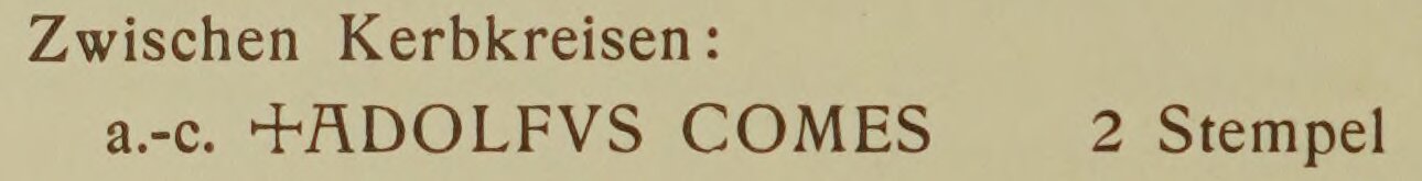 Scan-Ausschnitt der Vorderseite zu Katalognummer 4