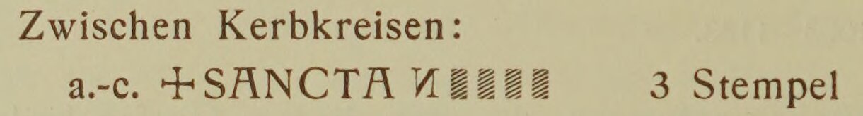 Scan-Ausschnitt der Rückseite zu Katalognummer 4