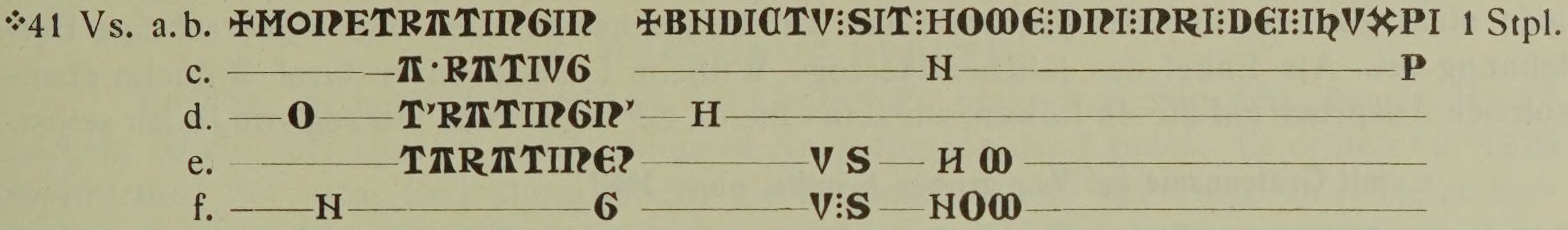 Scan-Ausschnitt der Vorderseite zu Katalognummer 41