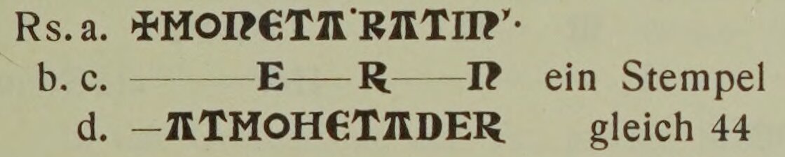 Scan-Ausschnitt der Rückseite zu Katalognummer 42