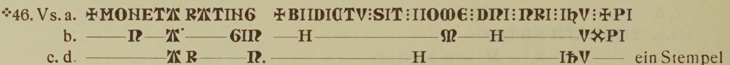 Scan-Ausschnitt der Vorderseite zu Katalognummer 46
