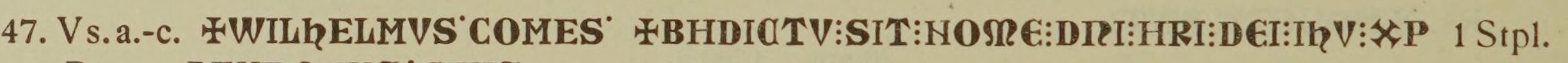 Scan-Ausschnitt der Vorderseite zu Katalognummer 47