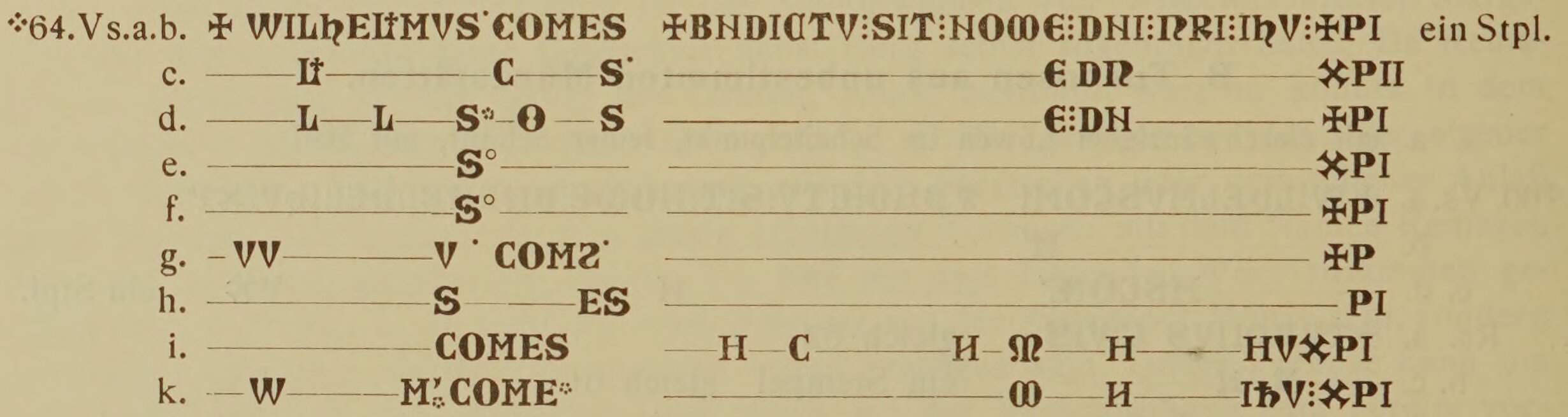 Scan-Ausschnitt der Vorderseite zu Katalognummer 64