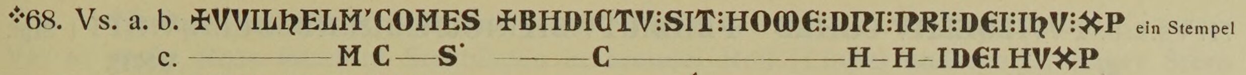 Scan-Ausschnitt der Vorderseite zu Katalognummer 68