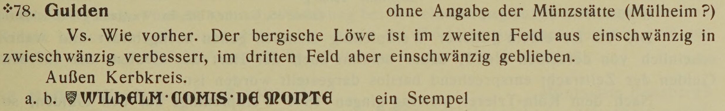 Scan-Ausschnitt der Vorderseite zu Katalognummer 78