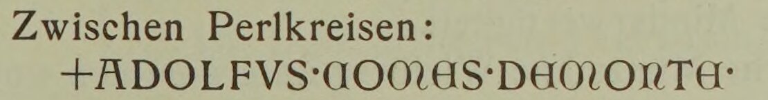 Scan-Ausschnitt der Vorderseite zu Katalognummer 8