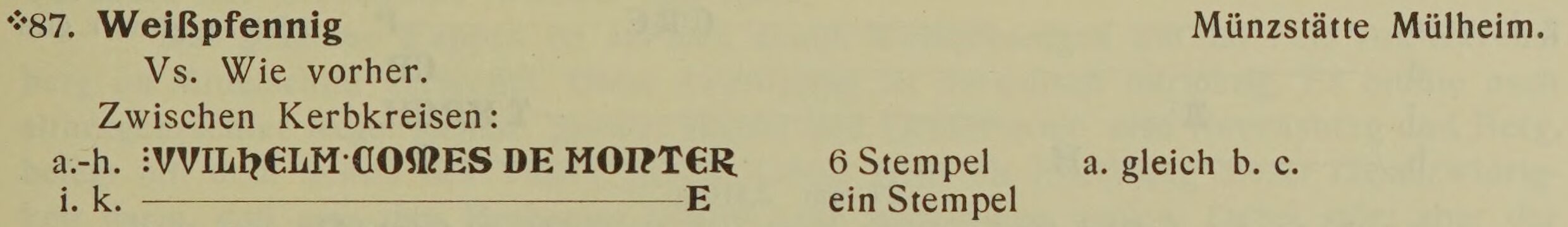 Scan-Ausschnitt der Vorderseite zu Katalognummer 87