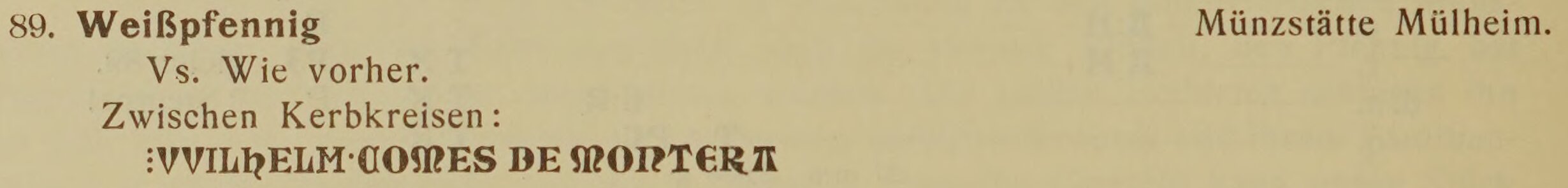 Scan-Ausschnitt der Vorderseite zu Katalognummer 89