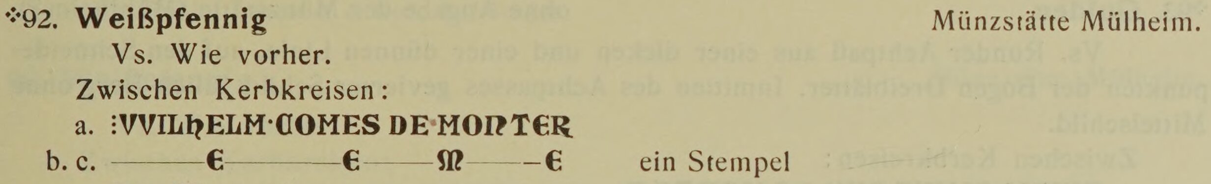 Scan-Ausschnitt der Vorderseite zu Katalognummer 92
