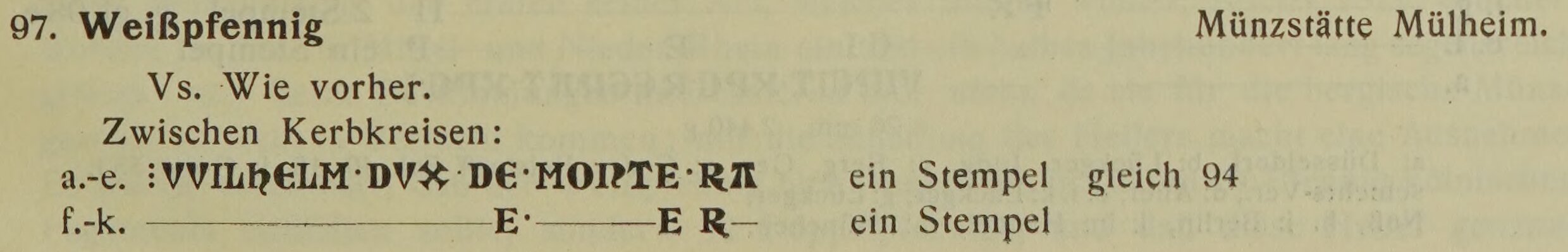 Scan-Ausschnitt der Vorderseite zu Katalognummer 97